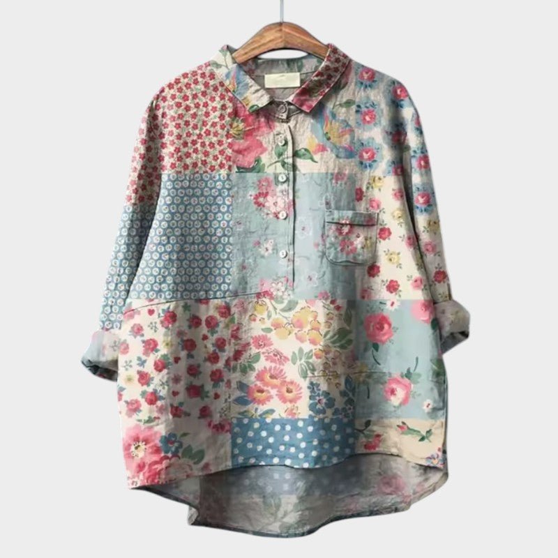 Blouse Imprimé Floral pour Femmes - Marie Montel