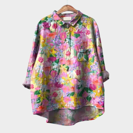 Blouse Imprimé Floral pour Femmes - Marie Montel