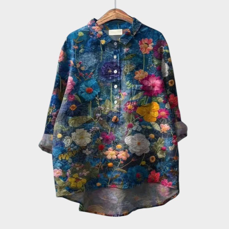 Blouse Imprimé Floral pour Femmes - Marie Montel