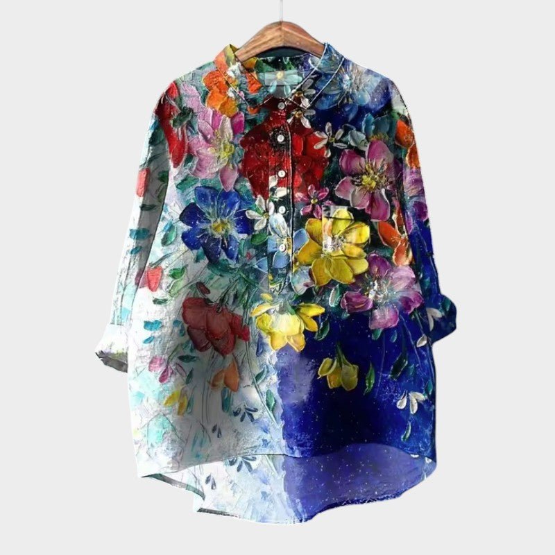Blouse Imprimé Floral pour Femmes - Marie Montel