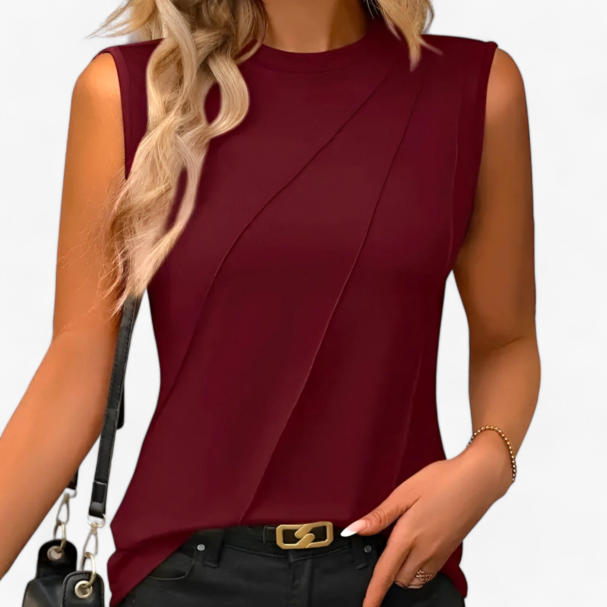 Blouse Slim Élégante et Décontractée pour Femmes - Marie Montel