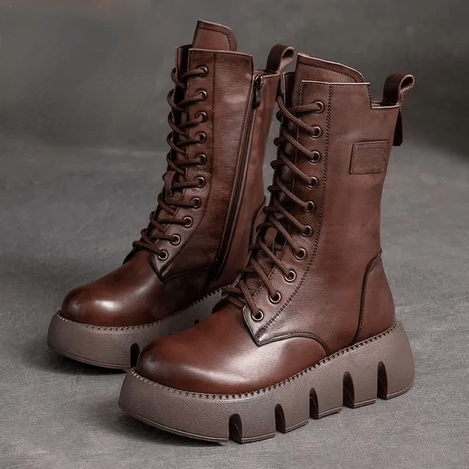 Bottes à Plateforme Élégantes pour Femmes - Marie Montel
