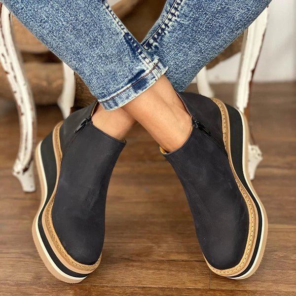 Bottes Chic en Cuir pour Femmes - Marie Montel