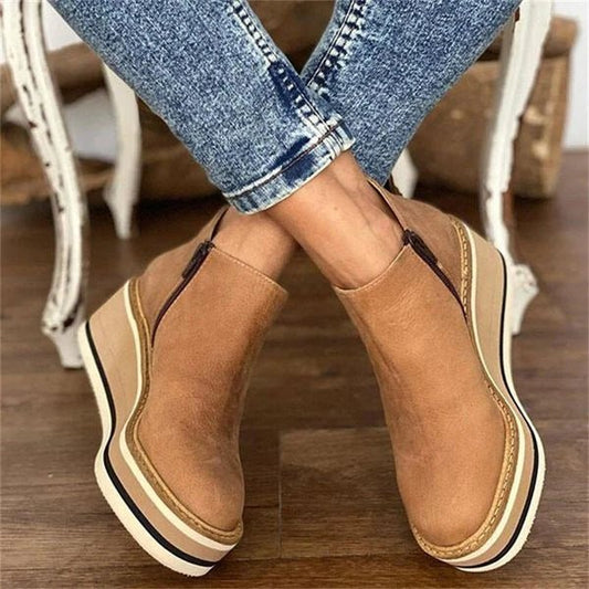 Bottes Chic en Cuir pour Femmes - Marie Montel