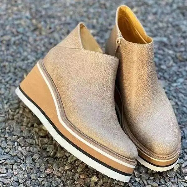 Bottes Chic en Cuir pour Femmes - Marie Montel