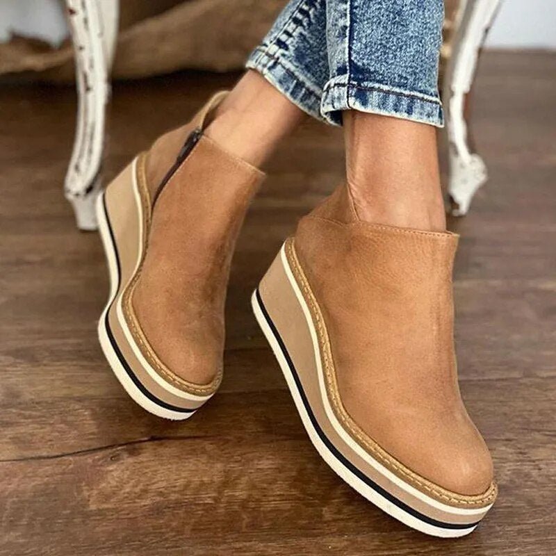 Bottes Chic en Cuir pour Femmes - Marie Montel