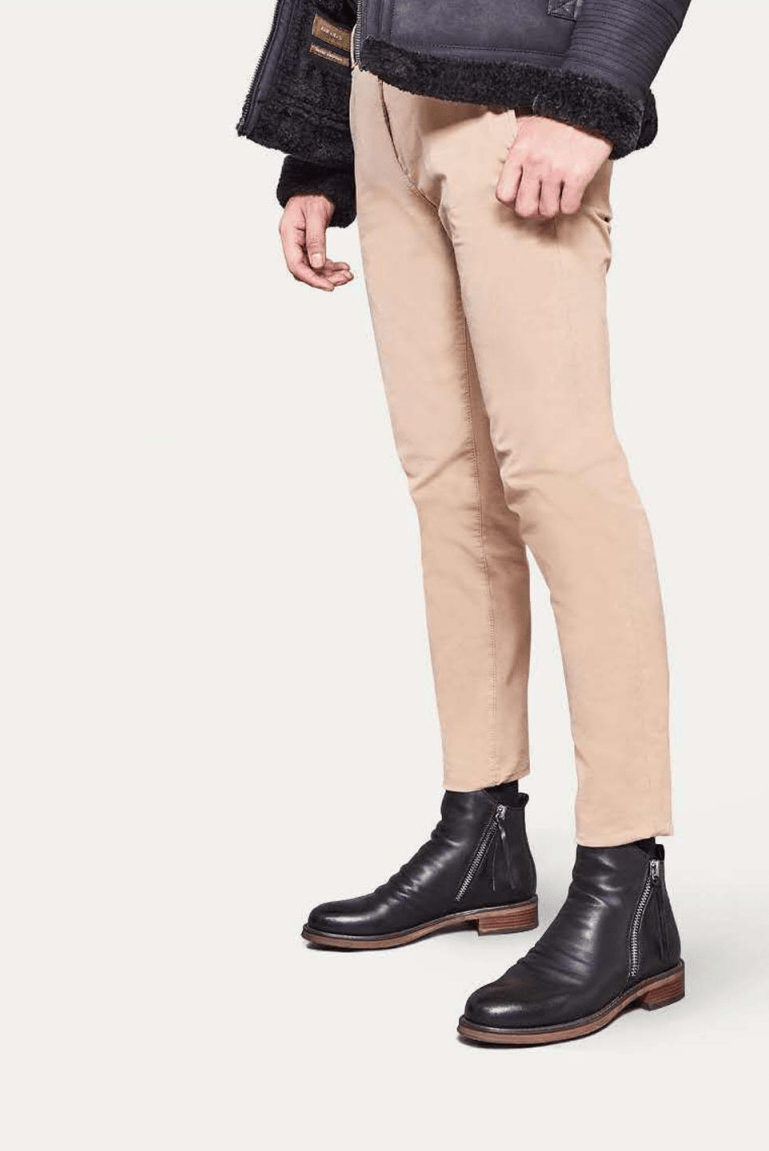 Bottes Chic pour Hommes en Cuir - Marie Montel