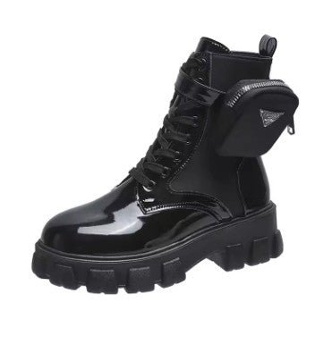 Bottes de Biker Élégantes pour Femmes - Marie Montel