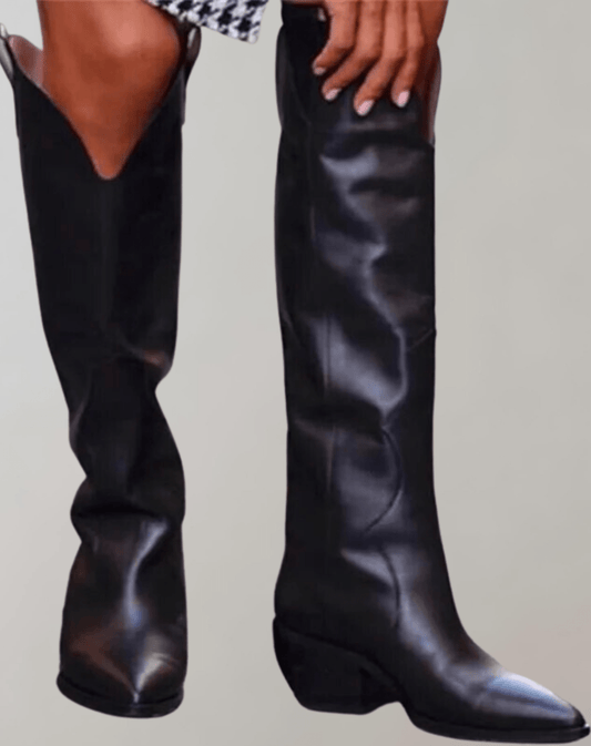 Bottes Élégantes à Bout Pointu pour Femmes - Marie Montel