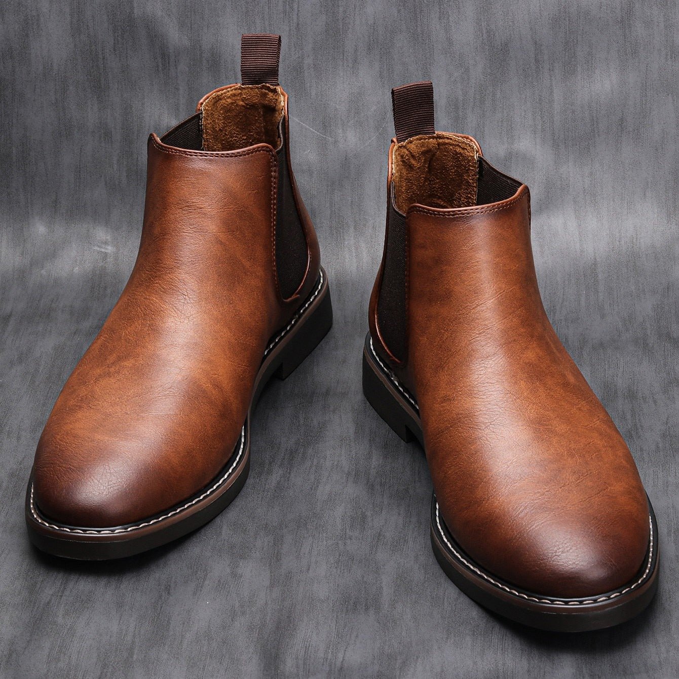 Bottes Élégantes en Cuir pour Hommes - Marie Montel