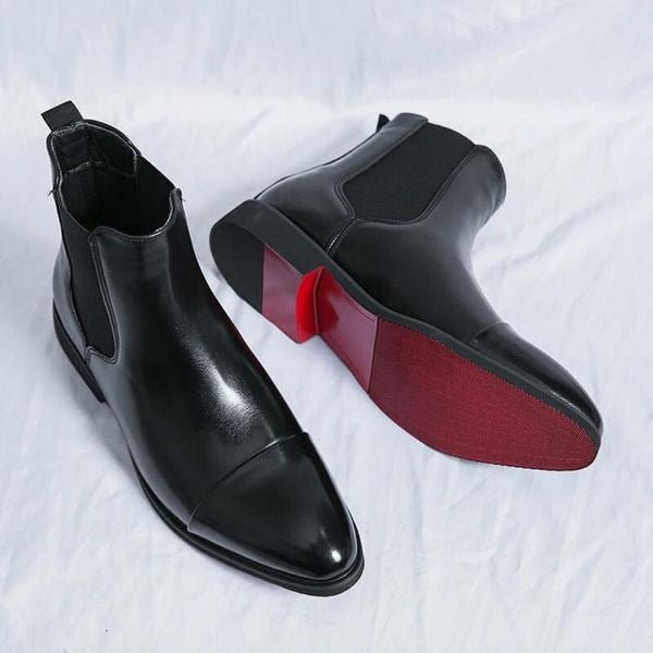 Bottes Élégantes en Cuir pour Hommes - Marie Montel