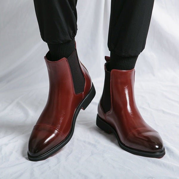 Bottes Élégantes en Cuir pour Hommes - Marie Montel
