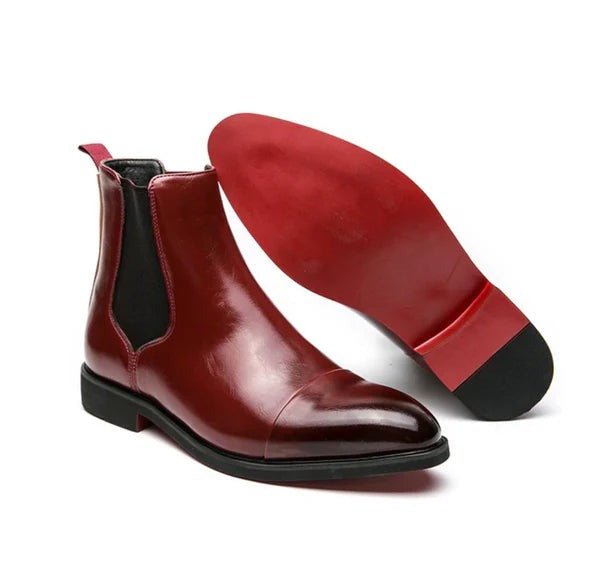 Bottes Élégantes en Cuir pour Hommes - Marie Montel