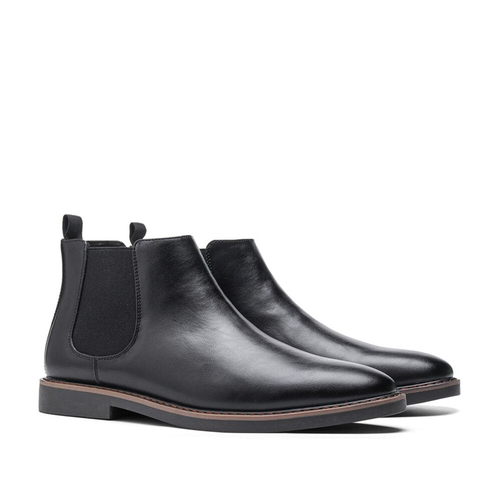 Bottes Élégantes en Cuir pour Hommes - Marie Montel
