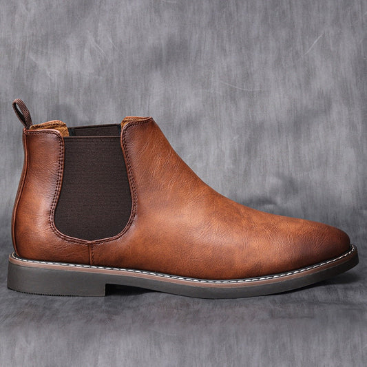 Bottes Élégantes en Cuir pour Hommes - Marie Montel