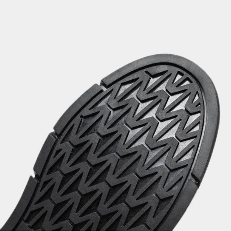 Bottes Martines en Cuir Noir pour Hommes - Marie Montel