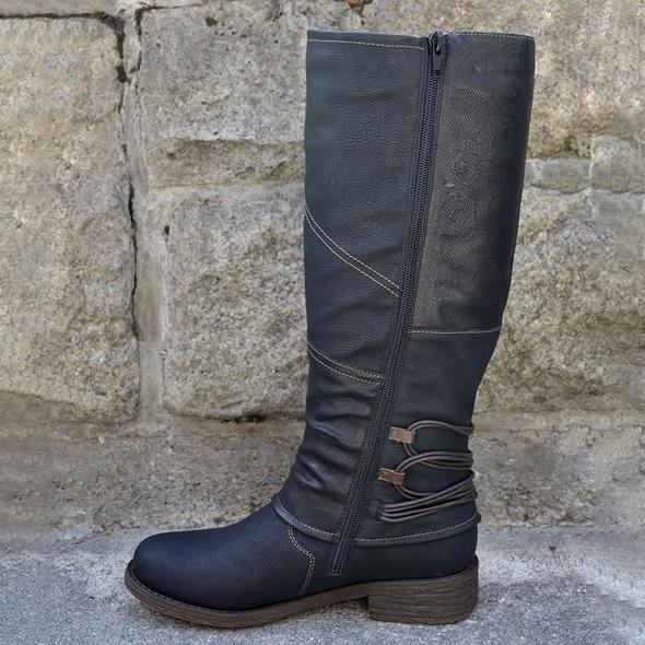 Bottes Visby Semi - Hautes pour Femmes - Marie Montel