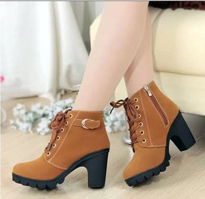 Bottines à Lacets Vintage pour Femmes - Marie Montel