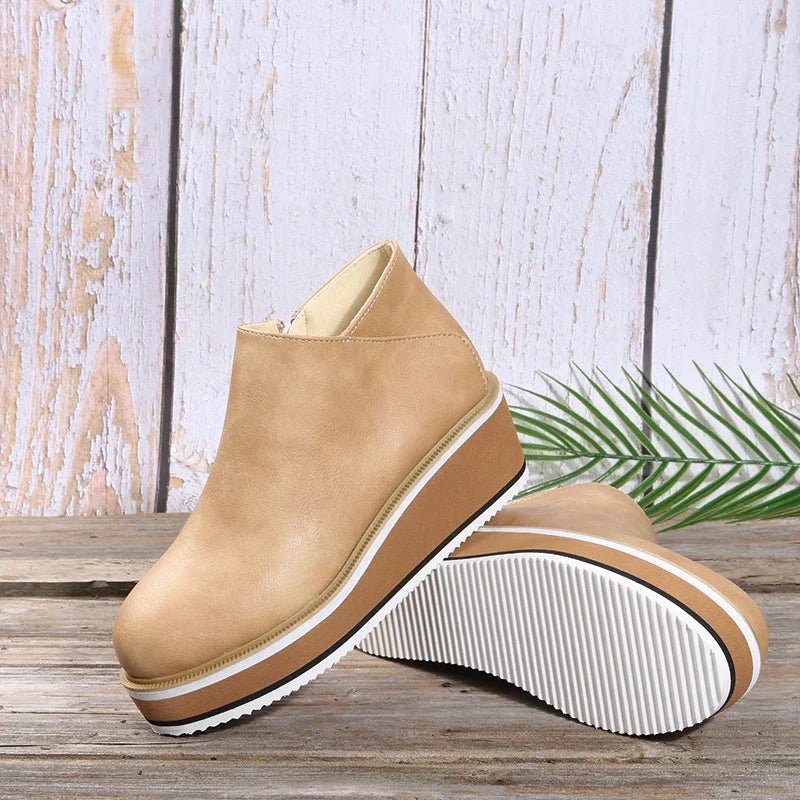Bottines Élégantes à Zip pour Femmes - Marie Montel