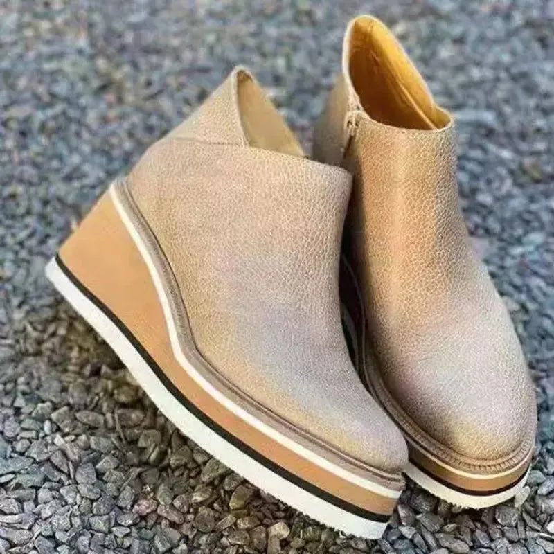 Bottines Élégantes à Zip pour Femmes - Marie Montel