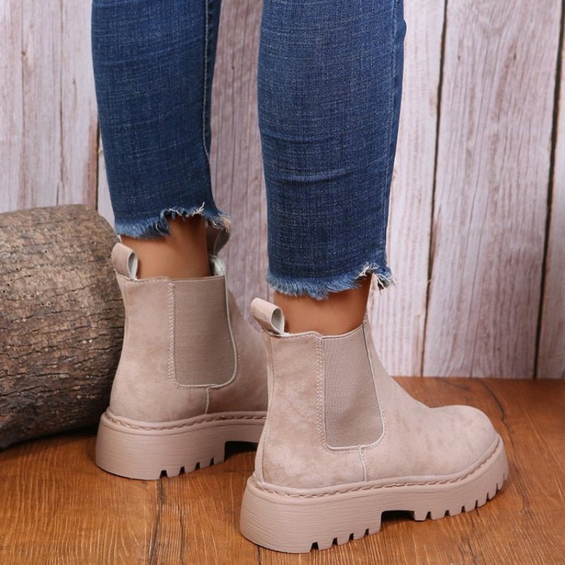 Bottines Élégantes en Cuir pour Femmes - Marie Montel
