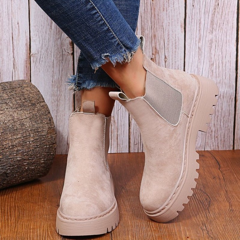 Bottines Élégantes en Cuir pour Femmes - Marie Montel