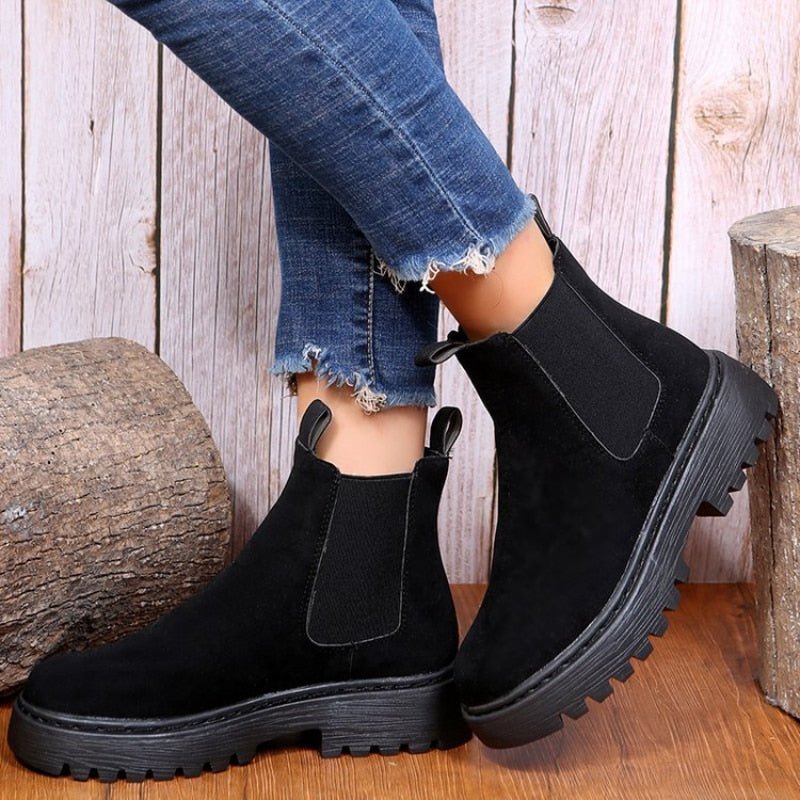 Bottines Élégantes en Cuir pour Femmes - Marie Montel