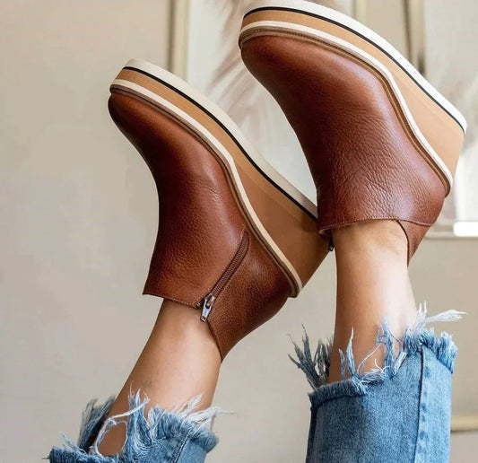 Bottines Orthopédiques Élégantes pour Femmes - Marie Montel