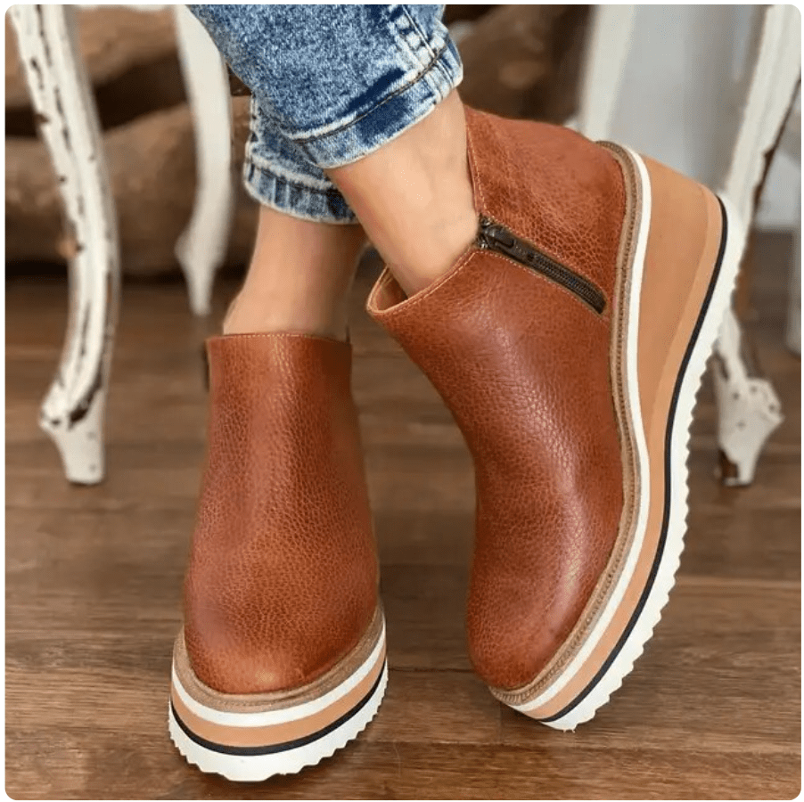Bottines Orthopédiques Élégantes pour Femmes - Marie Montel