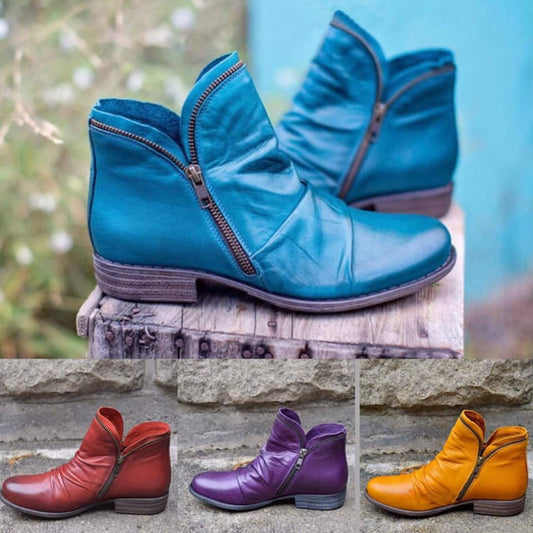 Bottines Tendance Jaunes pour Femmes - Marie Montel