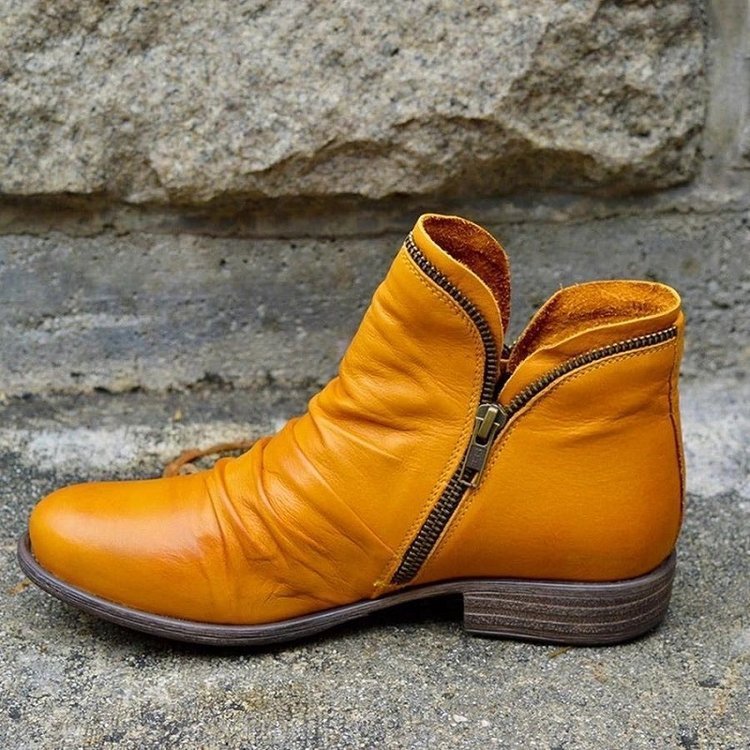Bottines Tendance Jaunes pour Femmes - Marie Montel