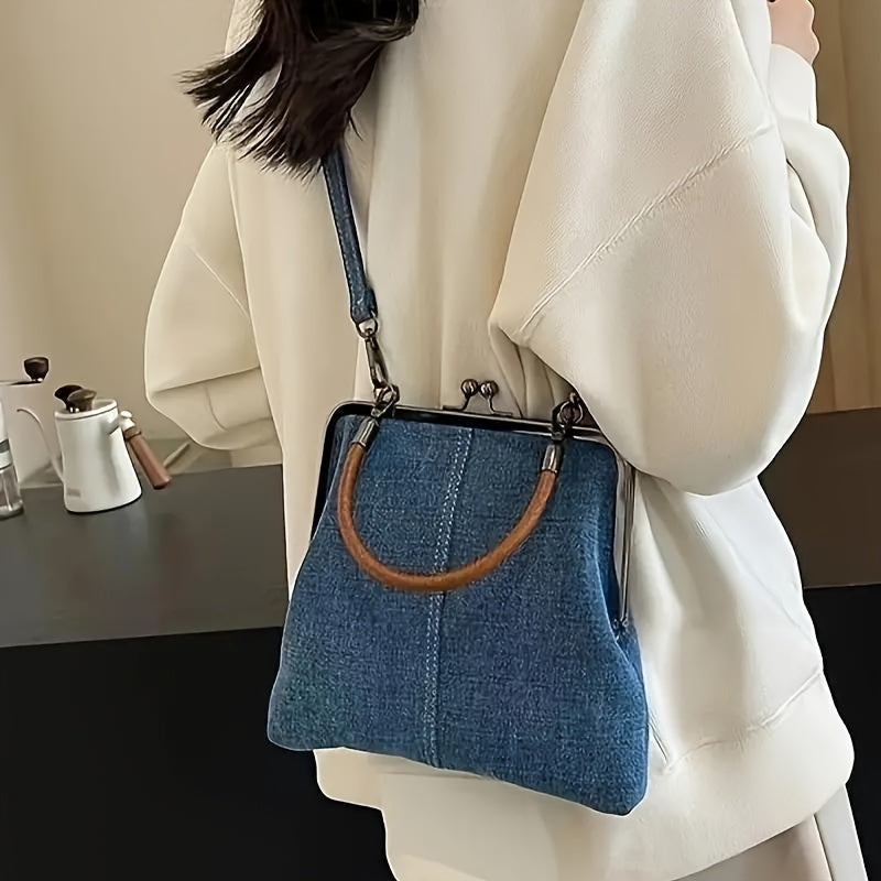 Chic Sac à Bandoulière en Jean pour Femmes