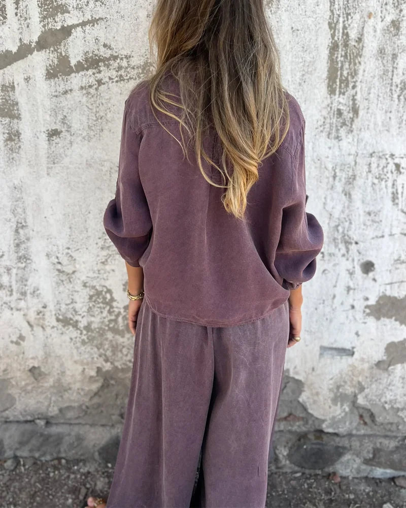 Élégant Ensemble à Manches Longues pour Femmes