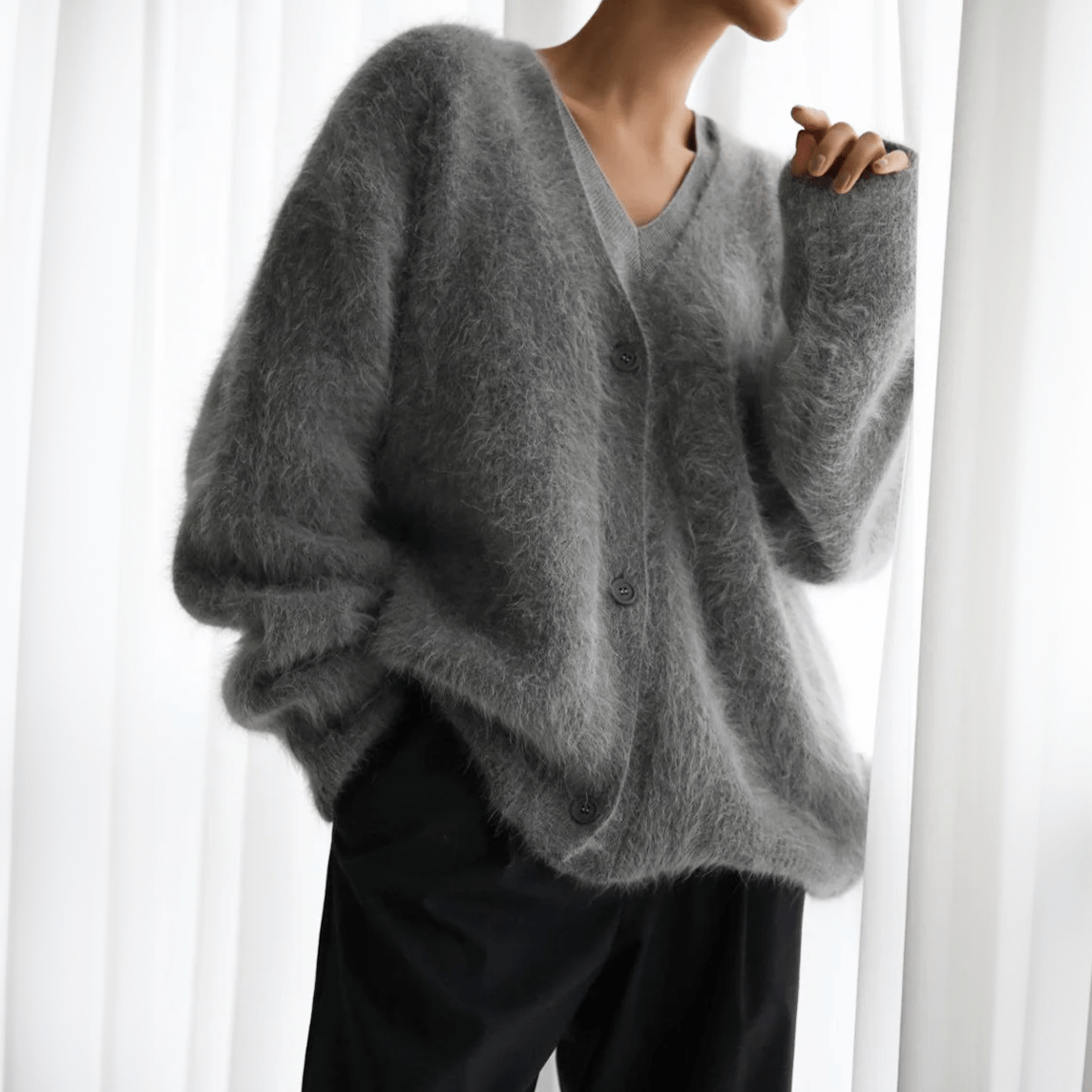 Cardigan Chic à Manches Longues pour Femmes - Marie Montel