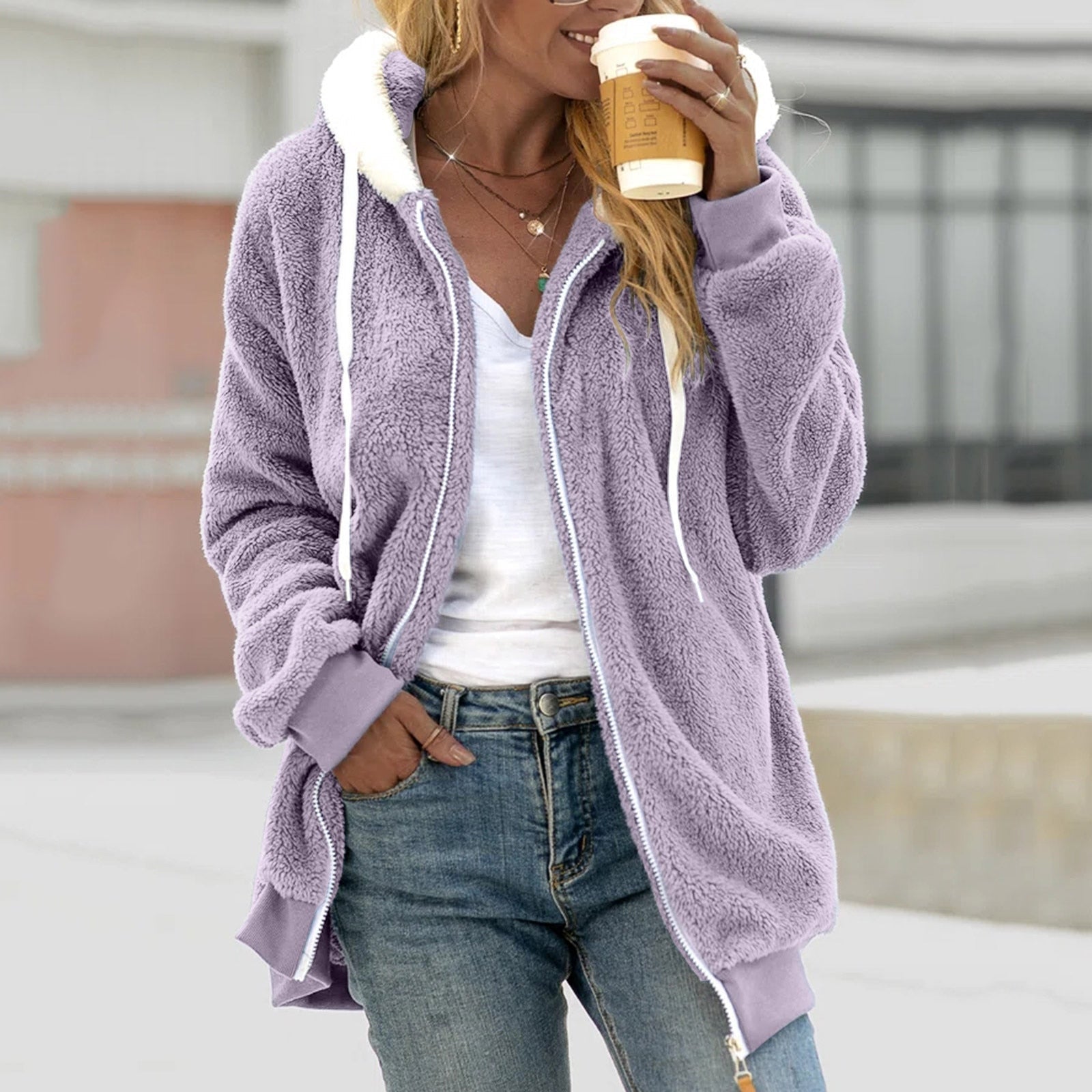 Cardigan Douillet à Capuche pour Femmes - Marie Montel