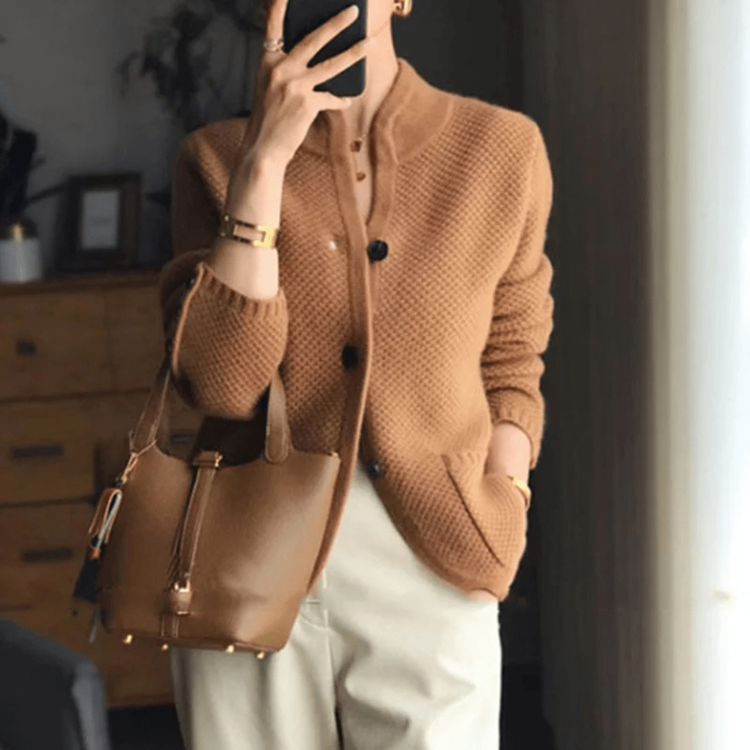 Cardigan Douillet et Sophistiqué pour Femmes - Marie Montel
