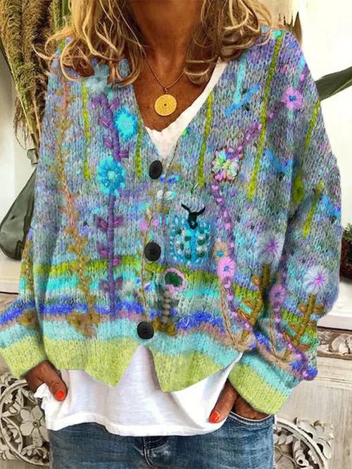 Cardigan Rétro pour Femmes - Marie Montel