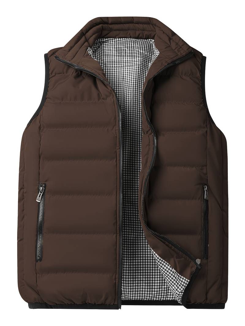 Gilet d'hiver rembourré pour hommes