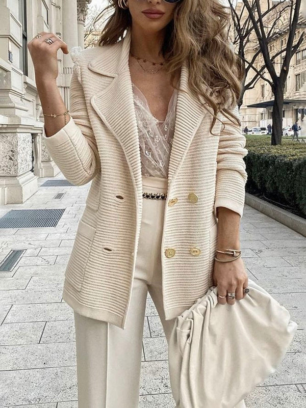 Cardigan blazer chic pour femmes