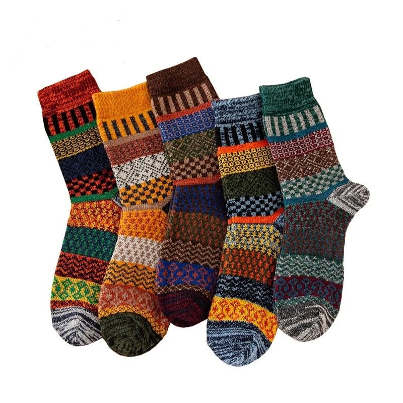 Chaussettes Megawarme au Design Scandinave pour Hommes - Marie Montel