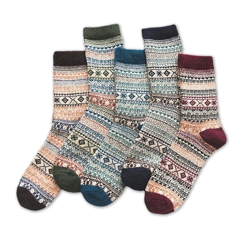 Chaussettes Megawarme au Design Scandinave pour Hommes - Marie Montel