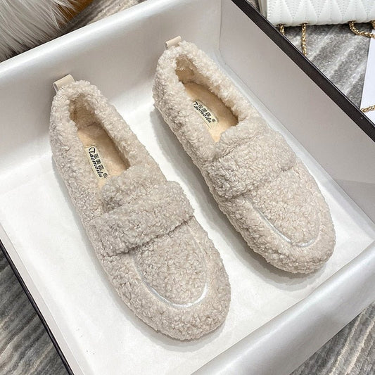 Chaussons Confortables en Mouton pour Femmes - Marie Montel