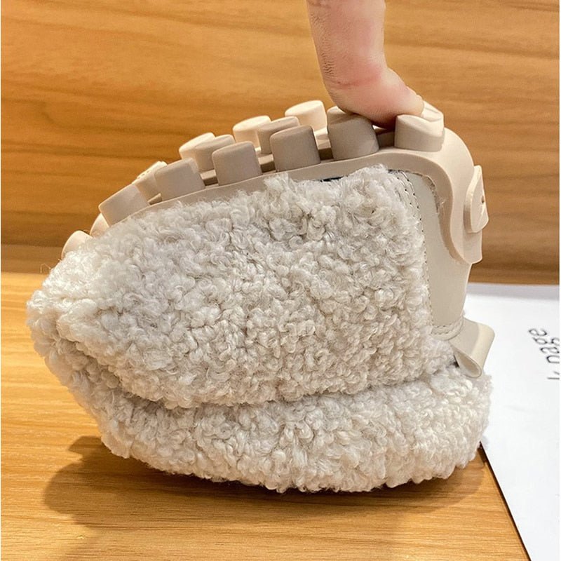Chaussons Confortables en Mouton pour Femmes - Marie Montel