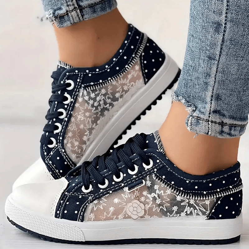 Chaussures Confortables à Lacets pour Femmes - Marie Montel