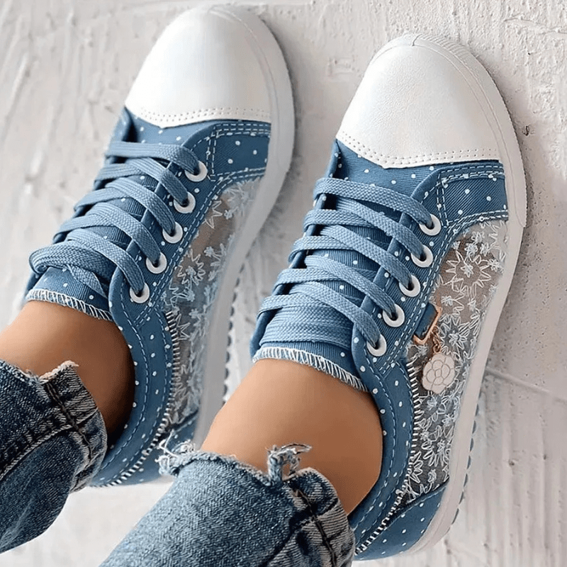 Chaussures Confortables à Lacets pour Femmes - Marie Montel