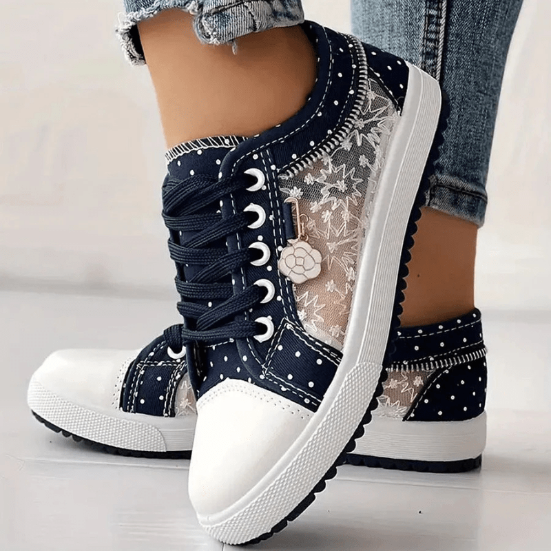 Chaussures Confortables à Lacets pour Femmes - Marie Montel