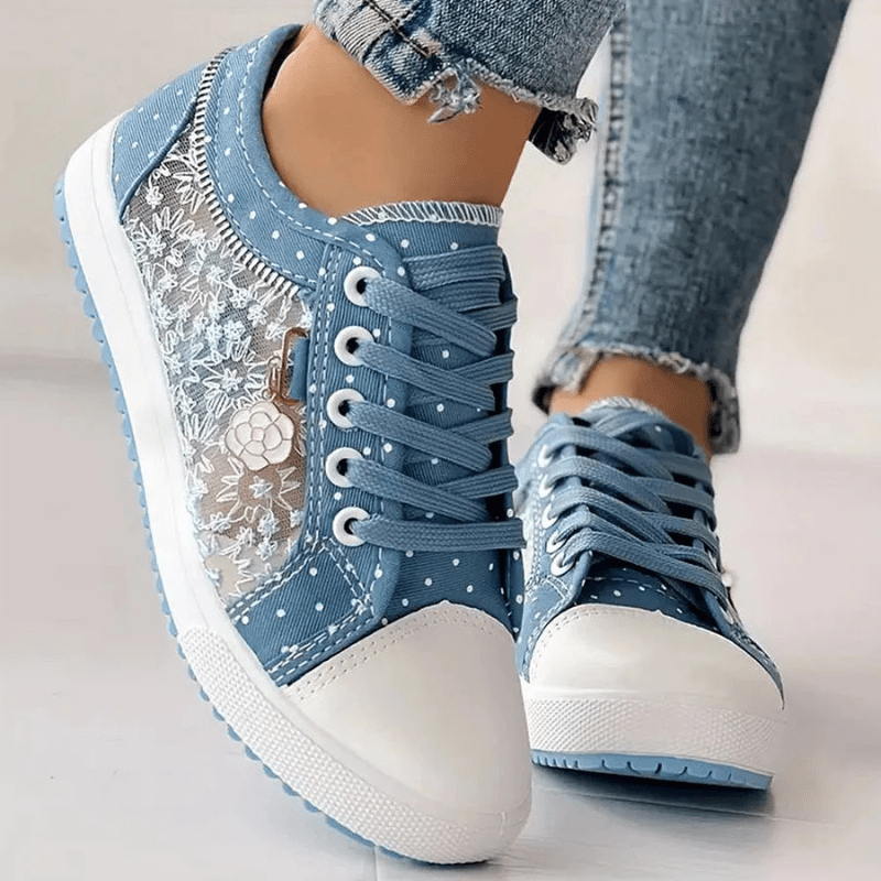 Chaussures Confortables à Lacets pour Femmes - Marie Montel