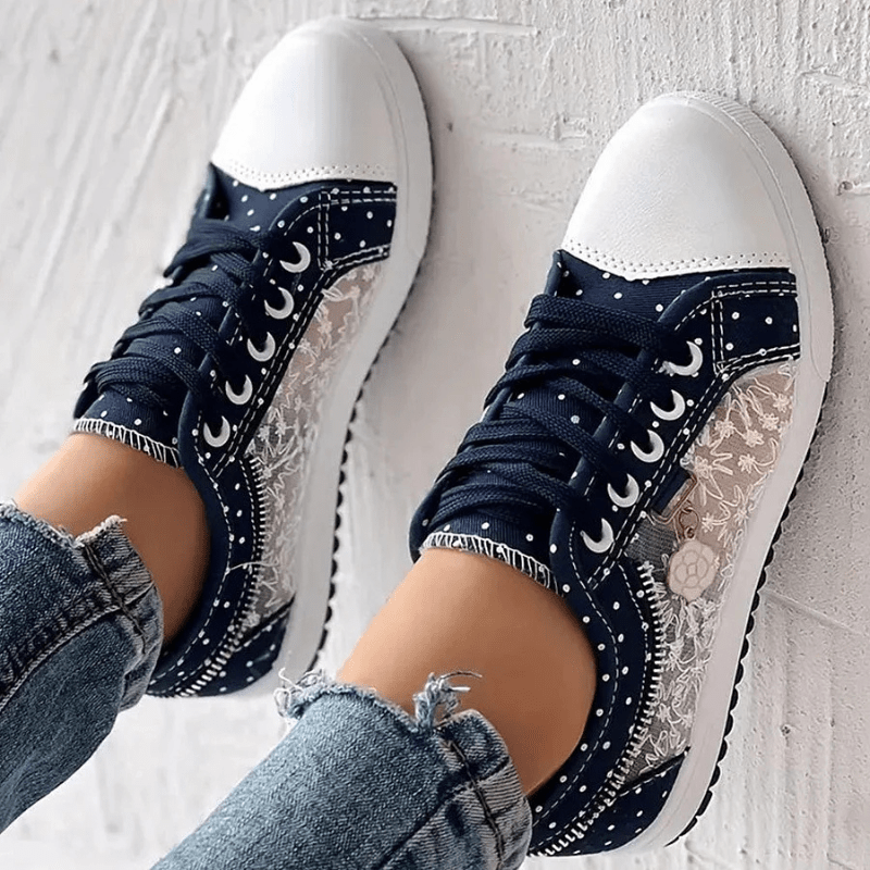 Chaussures Confortables à Lacets pour Femmes - Marie Montel