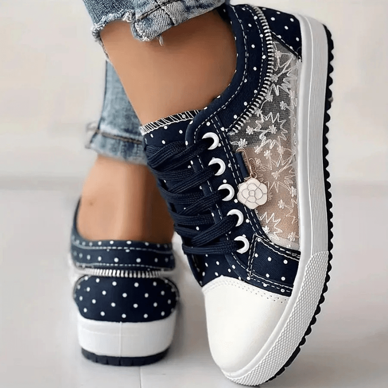 Chaussures Confortables à Lacets pour Femmes - Marie Montel