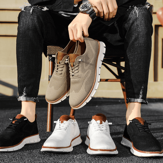 Chaussures Confortables à Lacets pour Hommes - Marie Montel